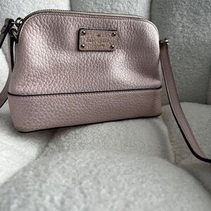 Kate Spade Blush Pebbled Leather Crossbody Bag